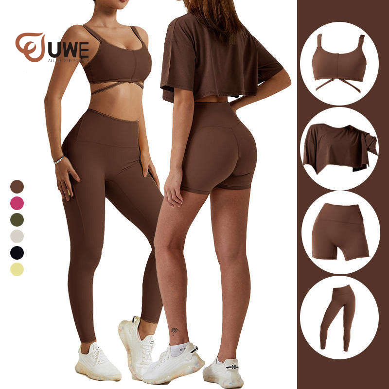 Yoga Set New Design Environmentally Friendly Nude Feeling Clothing