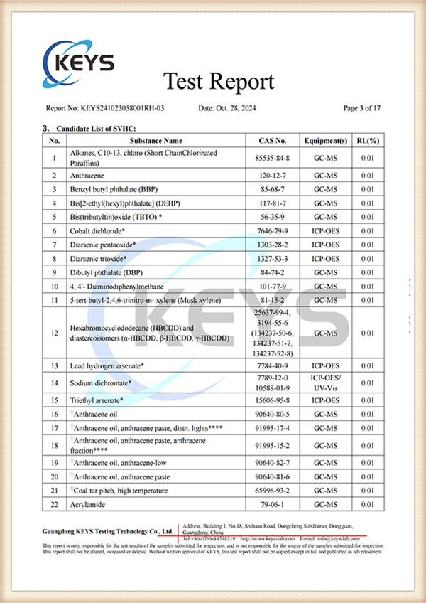 REACH TESTING REPORT 1_02