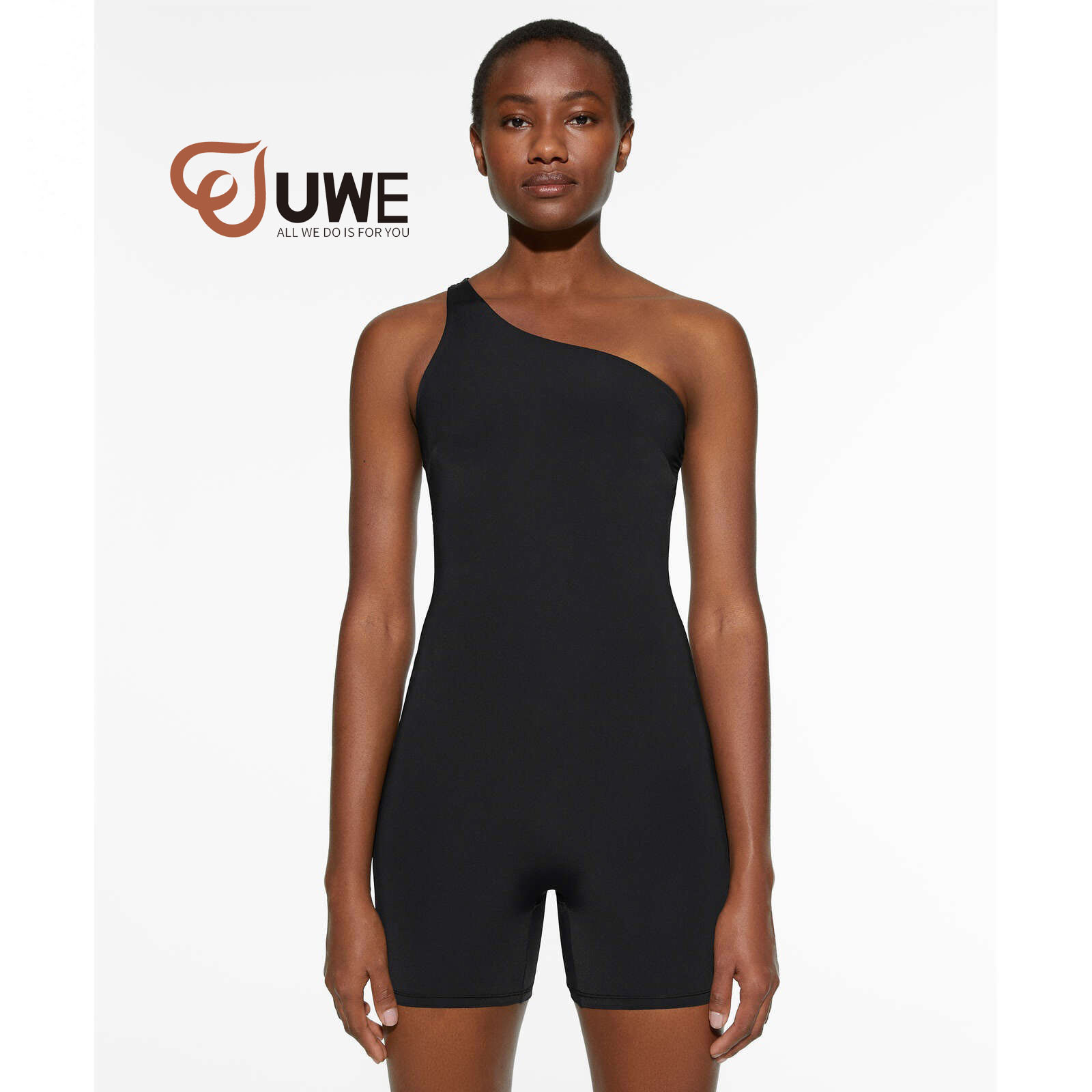 Yoga Jumpsuit One Shoulder Rompers Oneise Bodysuit