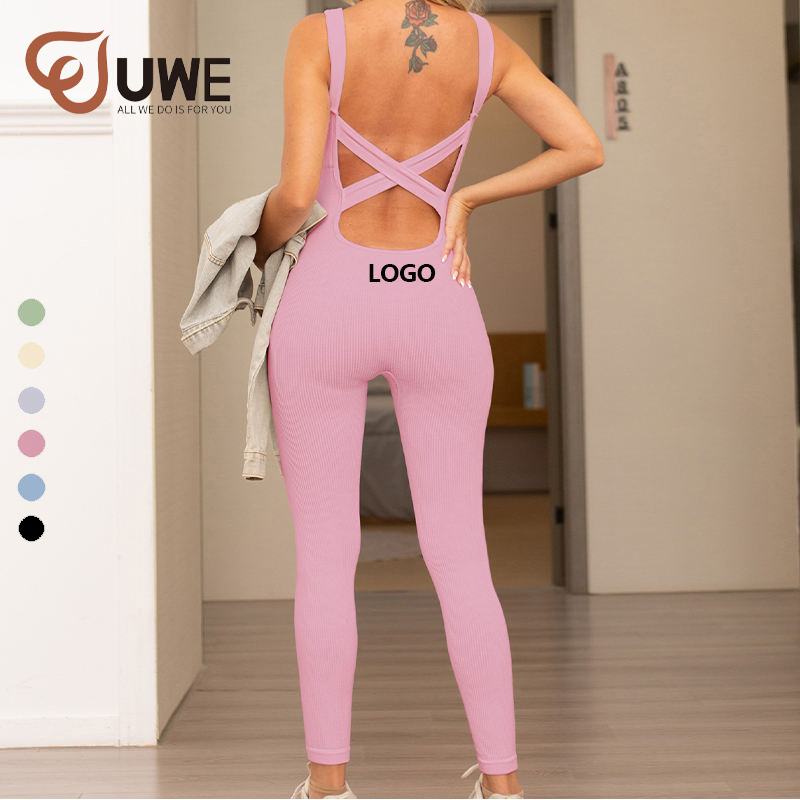 Yoga Jumpsuit Butt lift Active Wear Fitness Sports Gym Clothes